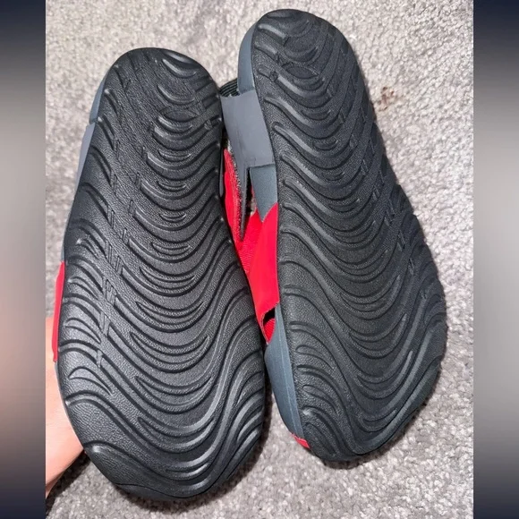 Red and Gray Sandals - Picture 2 of 2